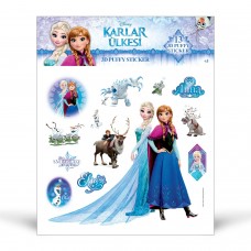 DS-174 Frozen 3D Puffy Sticker 21x21cm	