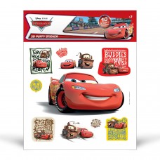 DS-181 Cars 3D puffy Sticker 21x21cm	